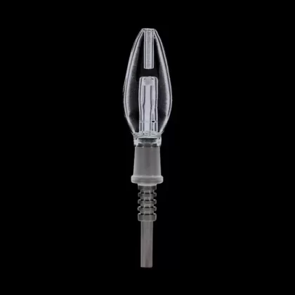 Glass Nectar Collector with Titanium Nail and Keck Clip