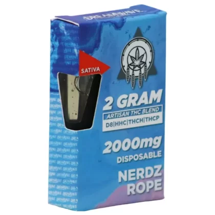 Tailored Hemp Co Master Blend Vaporizer – 2000mg - Strain#Nerdz Rope>Peaches n Cream>Strawberry Shortcake