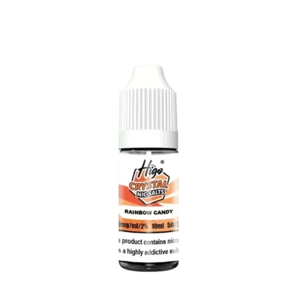 Higo crystal Rainbow Candy Nic Salt Vape Juice - Strength 10mg