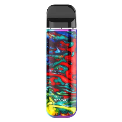 SMOK Novo 2 Refillable Vape Pod Kit - Color#7 Colour>Black & White>Blue & Black Shell>Blue Shell>Green & Red