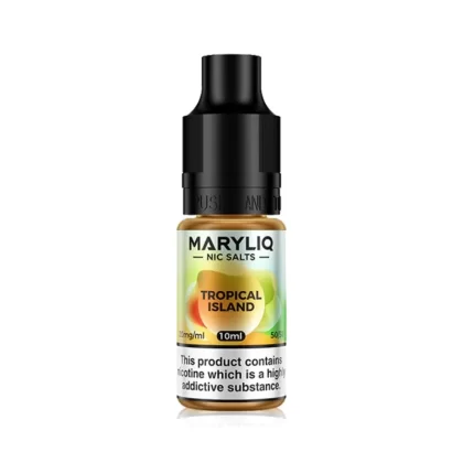Lost Mary MaryLiq Tropical Island E Liquid 10ml - Nicotine Strength#20mg>10mg (7E7CD5)