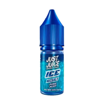 Just Juice Ice Pure Mint Nic Salt Vape Juice - 10 Pack - Strength 5mg