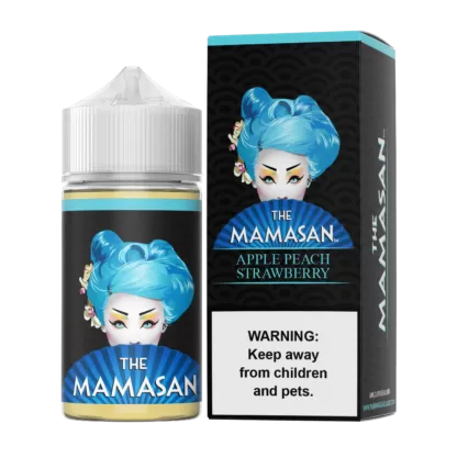 Apple Peach Strawberry (A.S.A.P.) by The Mamasan Series | 60mL - 0MG
