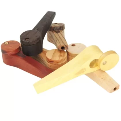 Bearded Exotic Wood Pipe – 4in - Design#No Lid>With Lid
