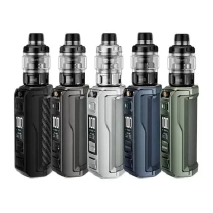 Voopoo Argus XT 100W Starter Kit - Carbon Fiber, Dark Blue