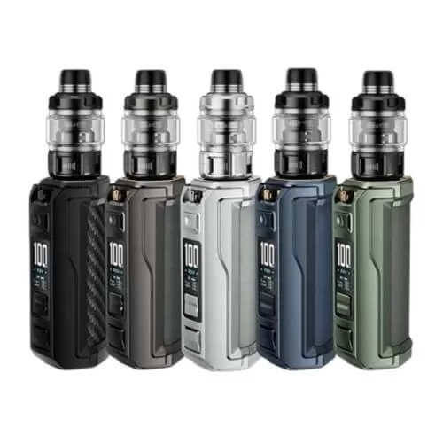 Voopoo Argus XT 100W Starter Kit - Carbon Fiber, Dark Blue