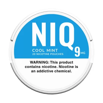 NIQ Cool Mint Nicotine Pouches - Ejuicedirect