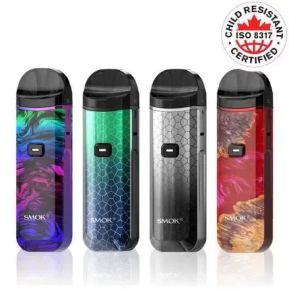 Smok Nord PRO Open Pod Kit [CRC Version] - Red Stabilizing Wood