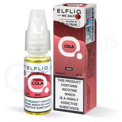 Cola Nic Salt E-Liquid by Elf Bar Elfliq - Ecigpremium