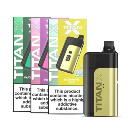 Titan X 10000 Puffs Prefilled Pod Vape Kit - Cool Mint
