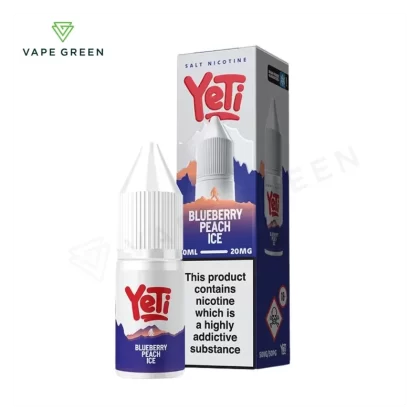 Blueberry Peach Ice Nic Salt E-Liquid by Yeti Summit