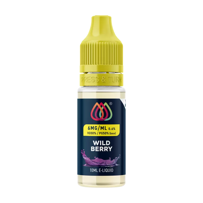 Wild Berry E-Liquid by Aquavape - 10ml - 18mg - Vape Product - Image 2