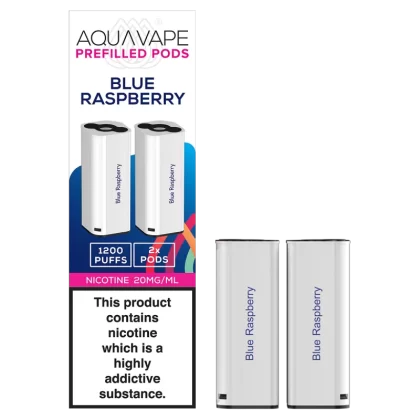 Blue Raspberry Aquavape 2in1 Pods - Vapeshop Co