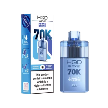HQD Glow Air 70K Prefilled Pod Kit - Summer Dream / Blue Razz Cherry