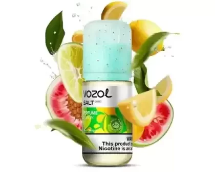 VOZOL PRIME PERFUME LEMON SALT VAPE ELIQUID - 50MG SALT NIC; Vape Product