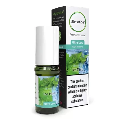 iBreathe Ice Mint High PG Vape Juice 10ml
