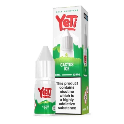 Cactus Ice By Yeti Summit 10ml Nic Salt - Nicotine Strength#20mg (Salt)>10mg (Salt)>5mg (Salt)