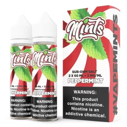 Mints Vape Co. Peppermint 2x 60ml (120ml) Vape Juice - Eightvape