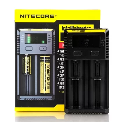 Nitecore i2 Battery Charger (2-Bay) - Ecigpremium