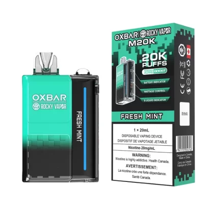 Oxbar M20K Fresh Mint Disposable Vape