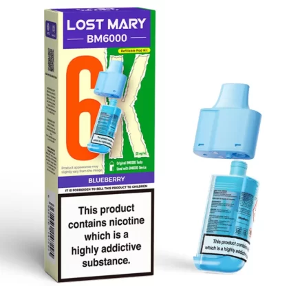 Lost Mary BM6000 Prefilled POD 10mg - Strawberry Watermelon