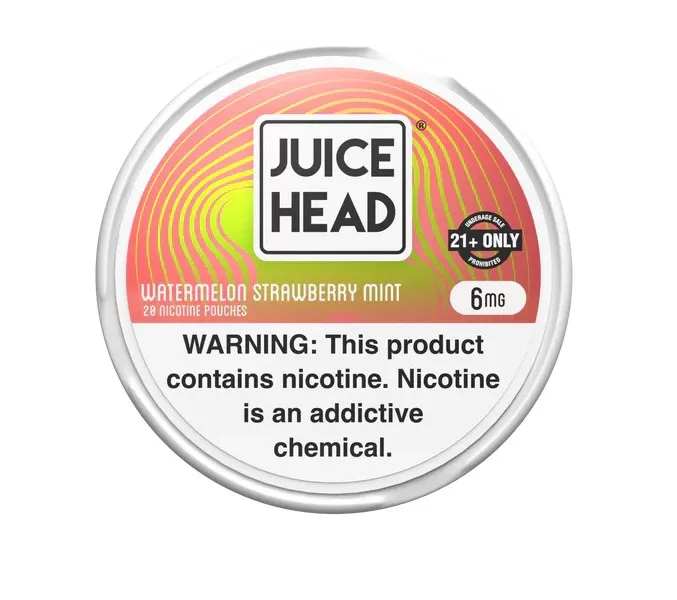 Juice Head Watermelon Strawberry Mint Nicotine Pouches - Vape Product, Vape Product