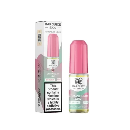 Strawberry Kiwi Nic Salt E Liquid by Bar Juice