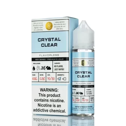 BSX Vapor E-Liquid - Crystal Clear - 60ml