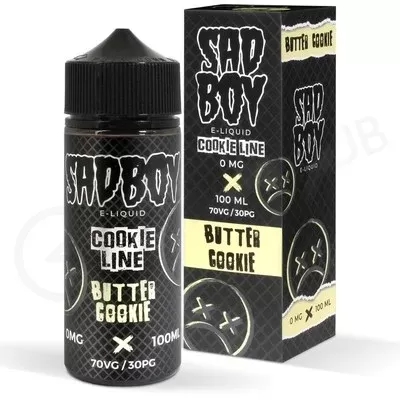 Butter Cookie Shortfill E-Liquid by Sadboy 100ml - Ecigpremium