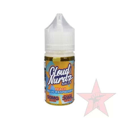 Cloud Nurdz – Peach Blue Raspberry – Salt Nic – 30mL - Redstarvapor