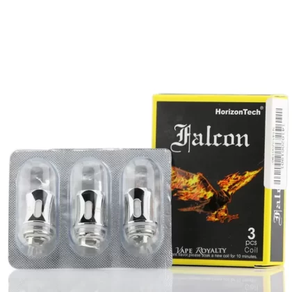 Horizontech Falcon King Coils – 3 Pack - Coils#M1+ Mesh (0.16ohm> 75W)>M-Dual Mesh (0.38ohm> 80W)
