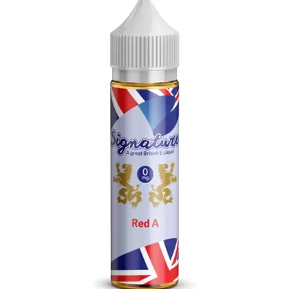 Signature Red A 60ml E Liquid - 0mg