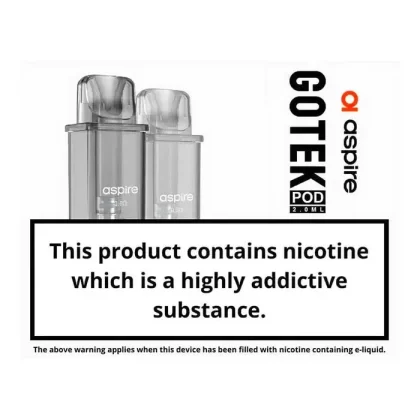 Aspire Gotek Mesh Coil Replacement Pods - Resistance#0.8 Ohm (7C2E1D)