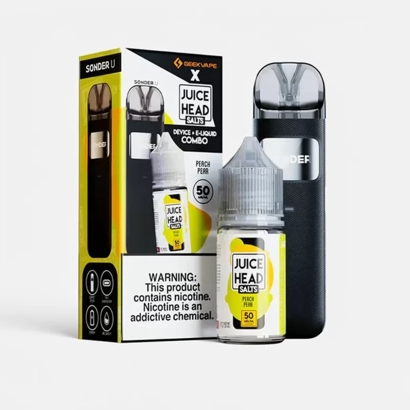Juice Head Salts x GeekVape Sonder U Kit – 1000mAh Vape Pod