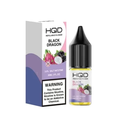 HQD Premium Salt Black Dragon 30ml E-Juice - Eliquidsupply