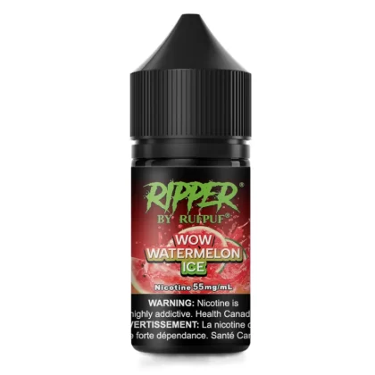 Rufpuf Ripper Salt-Wow Watermelon Ice 30ml (35,55mg) - Vape Product, Vape Product