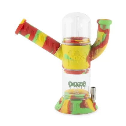 Ooze Cranium 4-in-1 Silicone Water Pipe n Nectar Collector – 8.5 inches