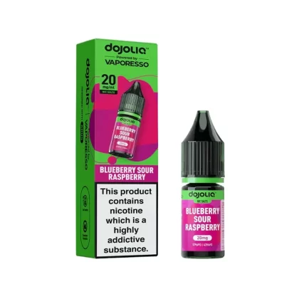 Vaporesso DojoLiq Blueberry Sour Raspberry Nic Salt - 10 Pack - 20mg