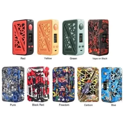 Vapor Storm Subverter 2 Box Mod - Colour#Freedom>Black Red