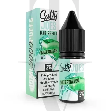 SALTY JOE’S WATERMELON ICE NIC SALT E-LIQUID