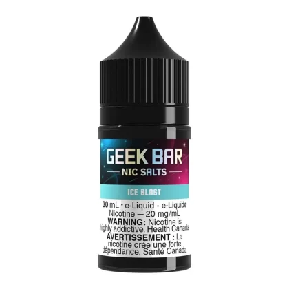 Geek Bar Salt Nic E-Liquid – Ice Blast 30ml - Nicotine Strength#20mg/ml