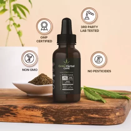 Green Herbal Care GHC Full Spectrum CBG/CBD Oil