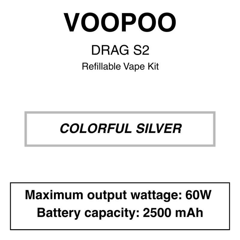 Voopoo – Drag S2 – Pod Mod – 5ml – Compatible with PnP X Coils - Vapeys Co Nz - Image 2