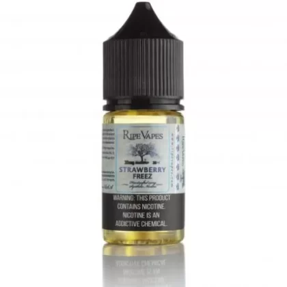 STRAWBERRY FREEZ BY RIPE VAPES SALTS – 30ML – 30MG/50MG - Vapebar Pk