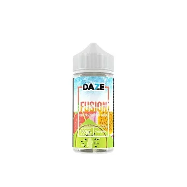 Kiwi Passion Guava Iced by 7Daze Fusion 100mL - Nicotine Level#0mg>3mg>6mg