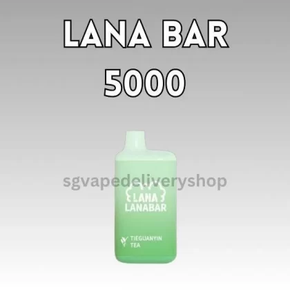 Lana Bar 5000 Puffs - Peach Oolong Tea - Sgvapedeliveryshopsecure