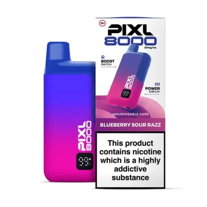 Pixl 8000 Prefilled Pod Kit Blueberry Sour Razz - Ecigpremium