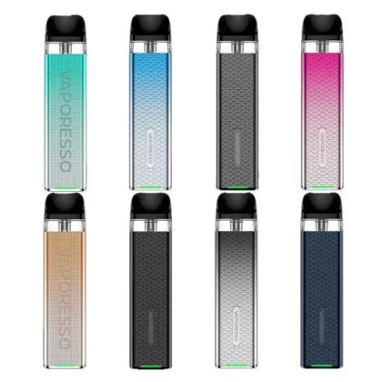 Vaporesso Xros 3 Mini Kit - Color#Black 0.6 ohm>Space Gray 0.6 ohm>Navy Blue 0.6 ohm>Rose Pink 0.6 ohm>Sky Blue 0.6 ohm>Icy Silver 0.6 ohm>Phantom Green 0.6 ohm>Phantom Gold 0.6 ohm>Black 1.