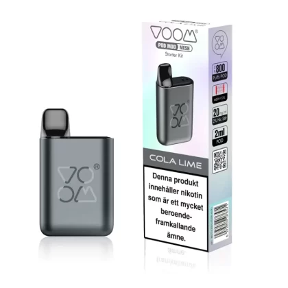 Voom Pod Mod Starter Kit – Cola Lime Ink. – Startpaket - VOOM / Mesh / Yes / 20mg / 800