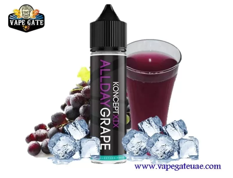 All Day Grape 60ml E liquid by Vampire Vape - 3 mg / 60 ml